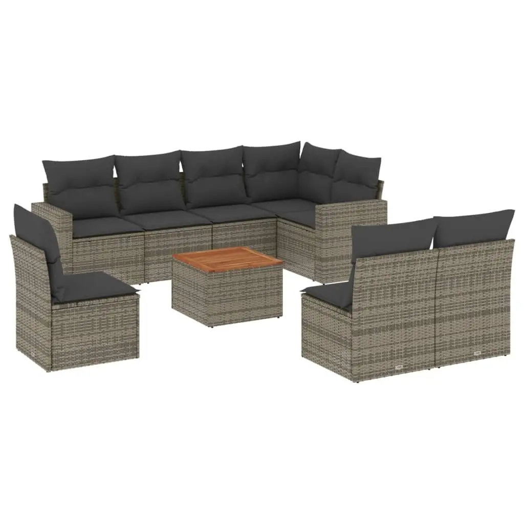 9-Piece Garden Sofa Set