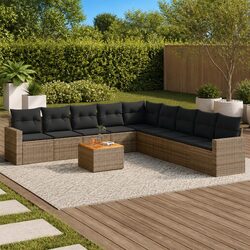 Comfortable and Stylish 10 Piece Garden Sofa Set
