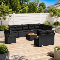 Comfortable and Reliable 11-Piece Sofa Set for Outdoors