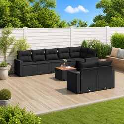 Comfortable and Reliable 9 Piece Garden Sofa Set