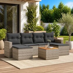 Comfort Meets Value in this 7-Piece Outdoor Sofa Set