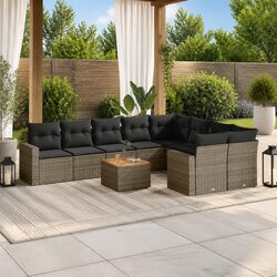 10 Piece Outdoor Sofa Set: Comfort Meets Durability