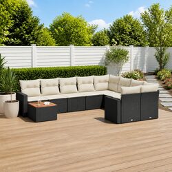 Reliable and Durable 10-Piece Outdoor Sofa Set
