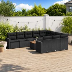 Comfortable and Versatile 11-Piece Outdoor Sofa Set