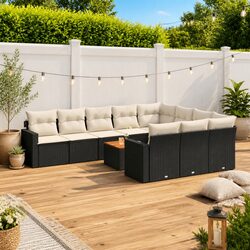 Practical and Stylish 11 Piece Outdoor Sectional Set