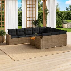 Comfort and Value in 11 Piece Outdoor Sectional Sofa Set