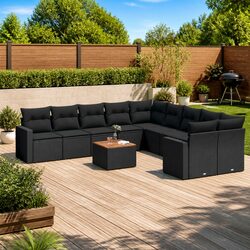 Practical 11 Piece Outdoor Sectional Sofa Set for Your Home