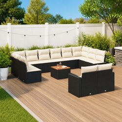 Comfortable and Practical 13-Piece Garden Sofa Set