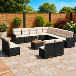 Comfortable and Value-Driven 14 Piece Outdoor Sofa Set