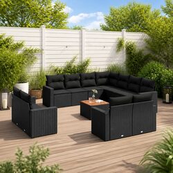 Value-Driven 12 Piece Outdoor Garden Sofa Set