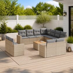 Versatile 12-Piece Outdoor Sofa Set for Comfort and Durability