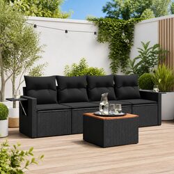 Reliable 5-Piece Outdoor Sofa Set with Comfort in Mind
