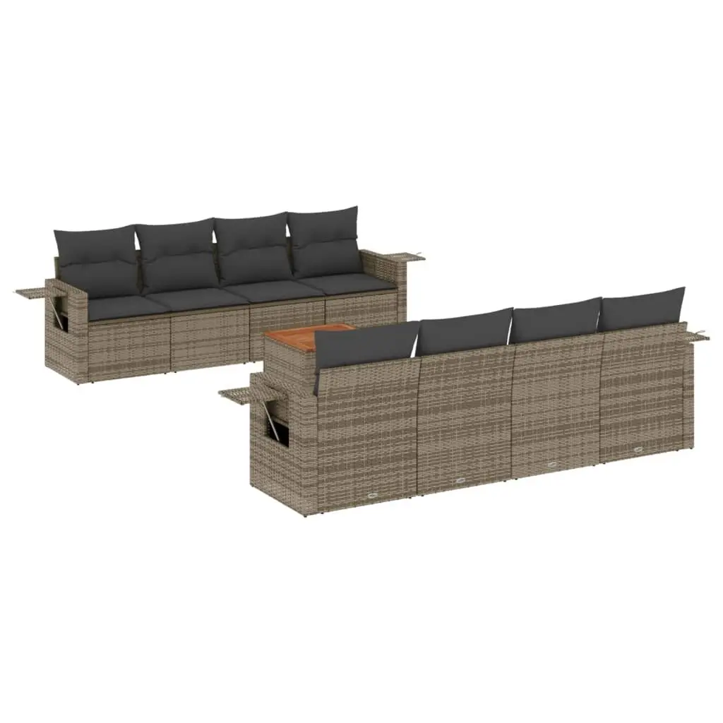 Grey Outdoor Sectional Sofa Set