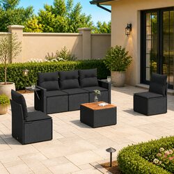Comfortable and Value-Driven Outdoor Sectional Sofa Set