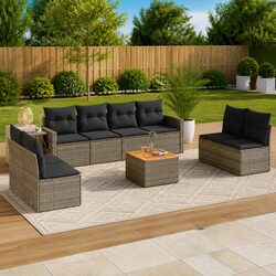 Comfortable Grey Outdoor Sofa Set for Your Home
