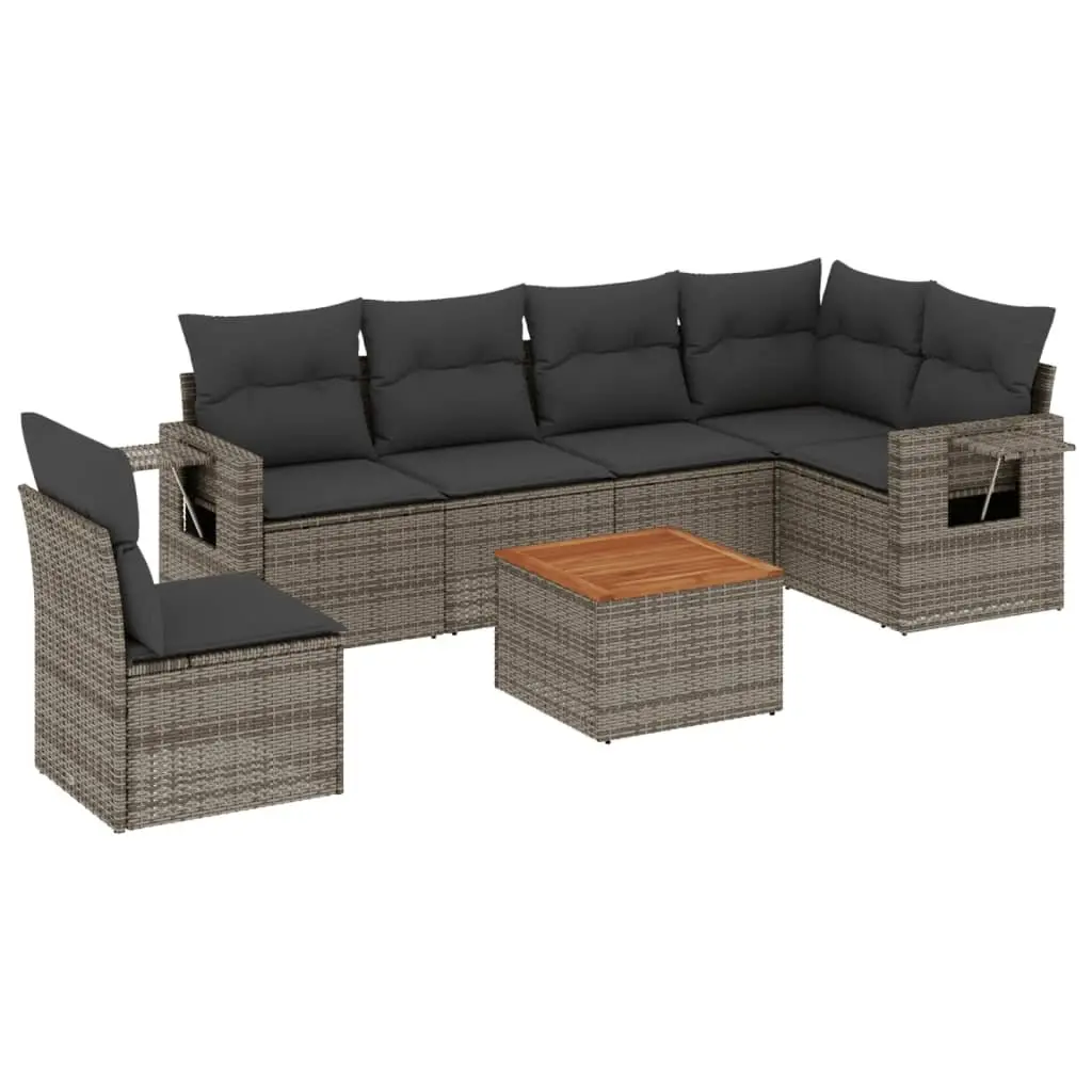 7 Piece Garden Sofa Set