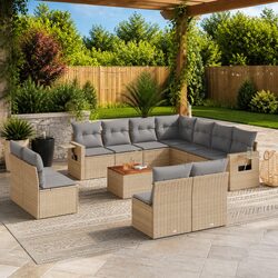 Reliable and Stylish 12-Piece Outdoor Sofa Set