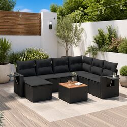Comfortable 8-Piece Outdoor Sofa Set for Relaxation
