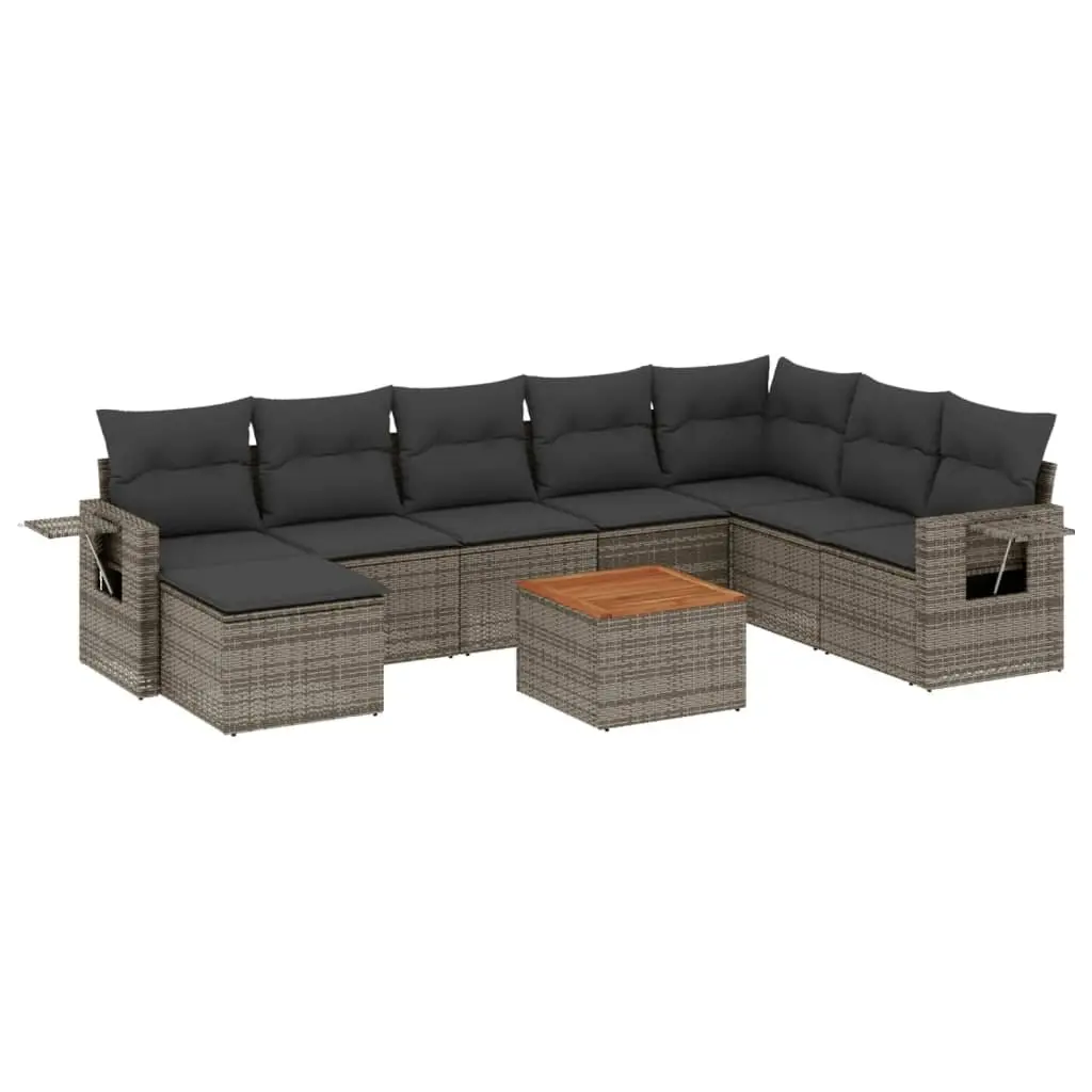 9 Piece Outdoor Sofa Set for Lasting Use