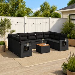 Comfort and Value with 10 Piece Outdoor Sofa Set