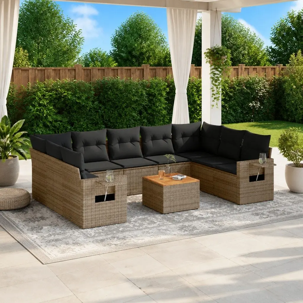10-Piece Outdoor Sofa Set