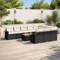 Warm and Inviting 11 Piece Outdoor Sectional Set