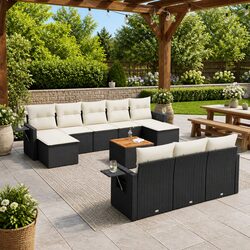 Comfortable 11-Piece Garden Sofa Set for Outdoor Relaxation