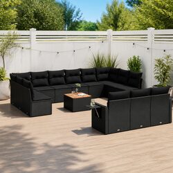 Comfortable and Affordable 14-Piece Outdoor Sofa Set