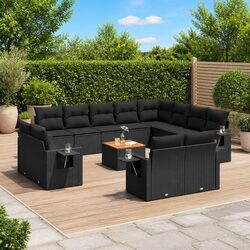 Comfortable 13 Piece Outdoor Sofa Set with Practical Features