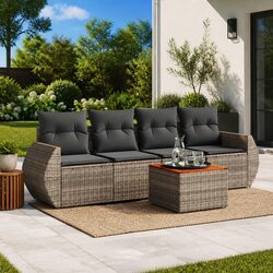 Comfort and Value in 5 Piece Garden Sofa Set