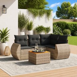Reliable 5 Piece Outdoor Sofa Set with Comfort and Durability