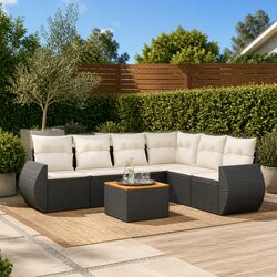 Comfortable and Reliable 7 Piece Garden Sofa Set