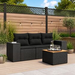 Comfortable and Value-driven 4 Piece Garden Sofa Set