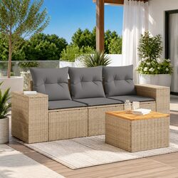 Comfort Meets Value: 4-Piece Garden Sofa Set