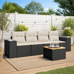 Quality 5-Piece Garden Sofa Set with Comfort in Mind