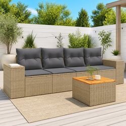 Comfortable 5-Piece Garden Sofa Set with Easy Maintenance