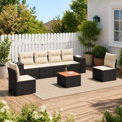 Practical and Value-Oriented 7 Piece Garden Sofa Set