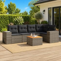 Comfortable and Stylish 6-Piece Garden Sofa Set