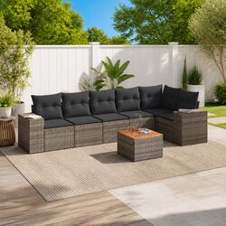Quality 7 Piece Garden Sofa Set with Comfort and Style