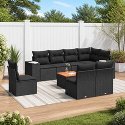 Comfortable and Practical 9 Piece Garden Sofa Set