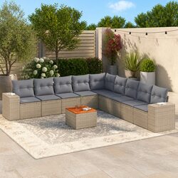 10-Piece Garden Sofa Set: Comfort and Value Combined