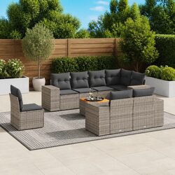 Comfort and Value in a 9 Piece Garden Sofa Set