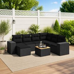 Comfortable and Durable 8 Piece Garden Sofa Set