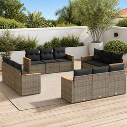Comfortable 12 Piece Modular Outdoor Furniture Set
