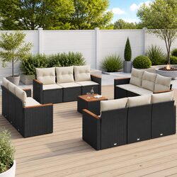 Value-Driven 13 Piece Outdoor Garden Sofa Set