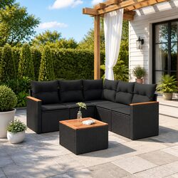 Comfortable and Versatile 6-Piece Outdoor Sofa Set