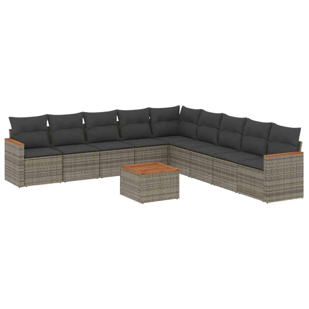 10-Piece Outdoor Sofa Set for Lasting Use