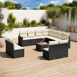 Quality and Comfort in a 12-Piece Garden Sofa Set