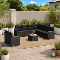 Comfortable and Durable 10-Piece Outdoor Sofa Set