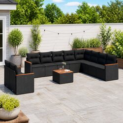 Comfort and Quality: 11-Piece Garden Sofa Set